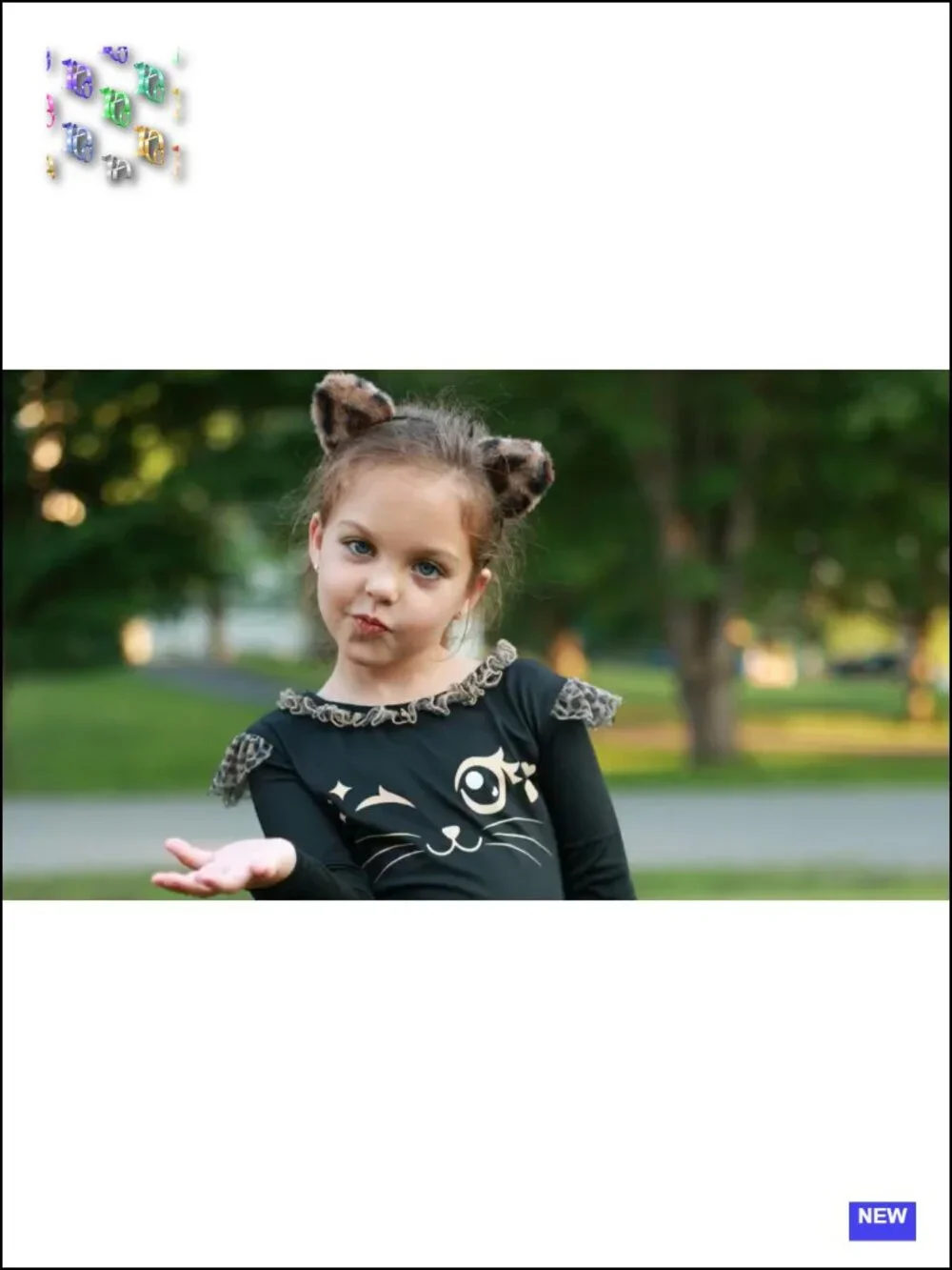 Light-Up Cheetah Cat Costume Girls Halloween Tutu Dress-Up Set